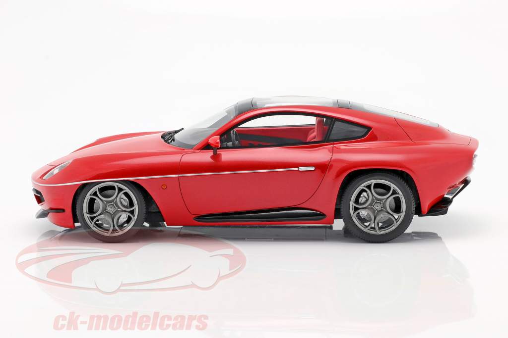 Alfa Romeo Disco Volante by Touring 2013 rød metallisk 1:18 Cult Scale