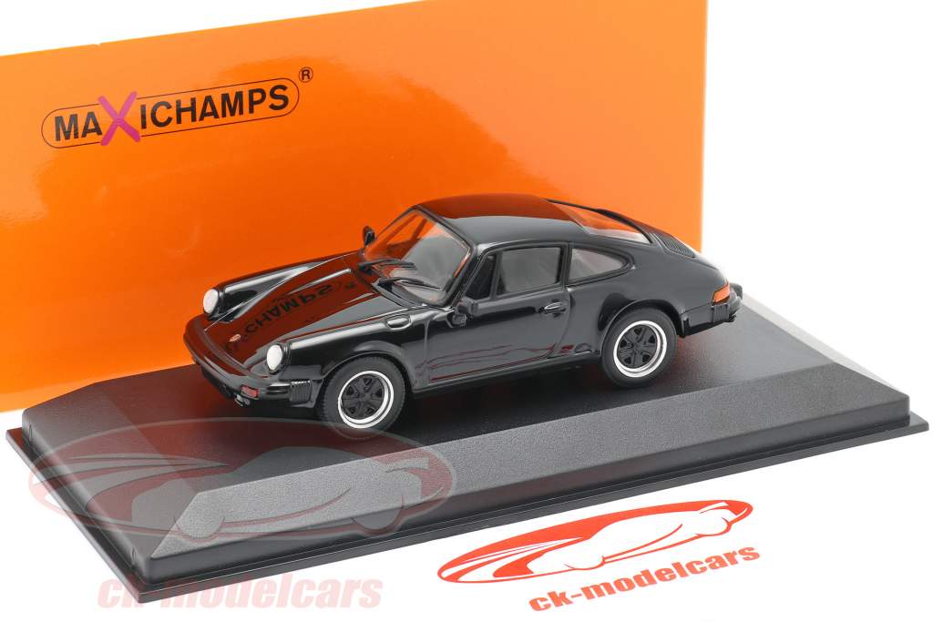 Porsche 911 SC Coupe Bouwjaar 1979 zwart 1:43 Minichamps