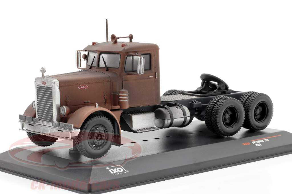 Peterbilt 281 Camión Año de construcción 1956 estera marrón / Oxidado versión 1:43 Ixo