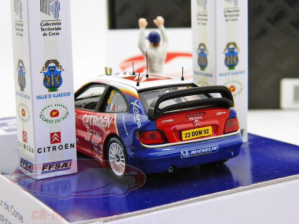 Ixo 1:43 Citroen Xsara WRC Loeb / Elena Rally France 2004