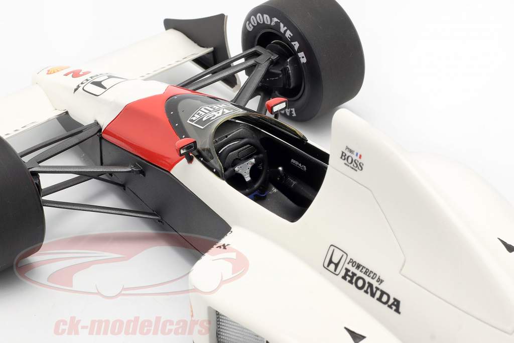 Alain Prost McLaren MP4/5 #2 campeón del mundo Mónaco GP fórmula 1 1989 1:18 TrueScale