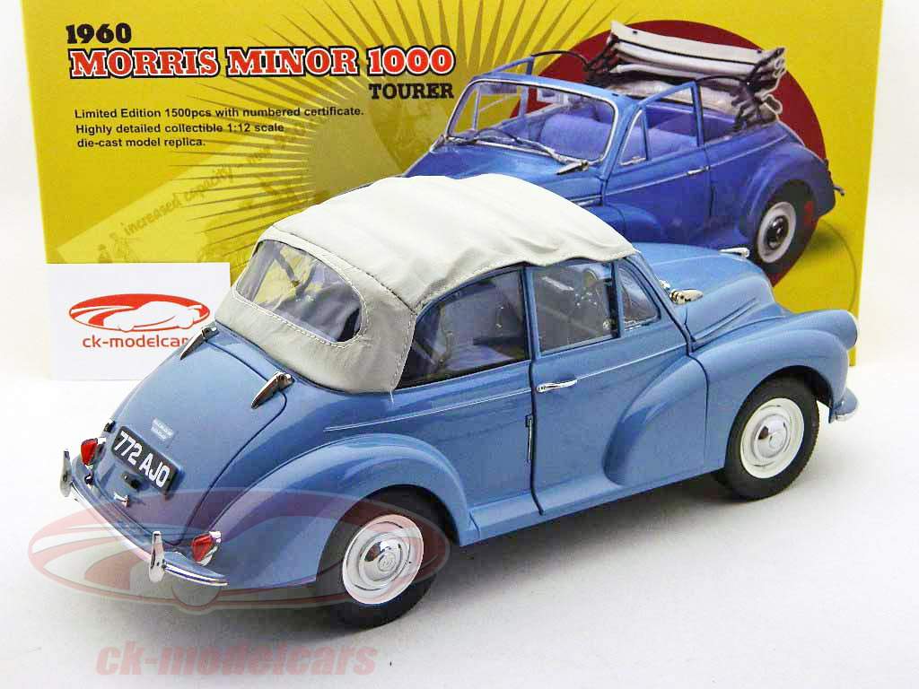 Morris Minor 1000 году Tourer 1960 синий / голубой 1:12 SunStar