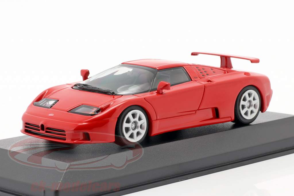 Bugatti EB 110 Bouwjaar 1994 rood 1:43 Minichamps