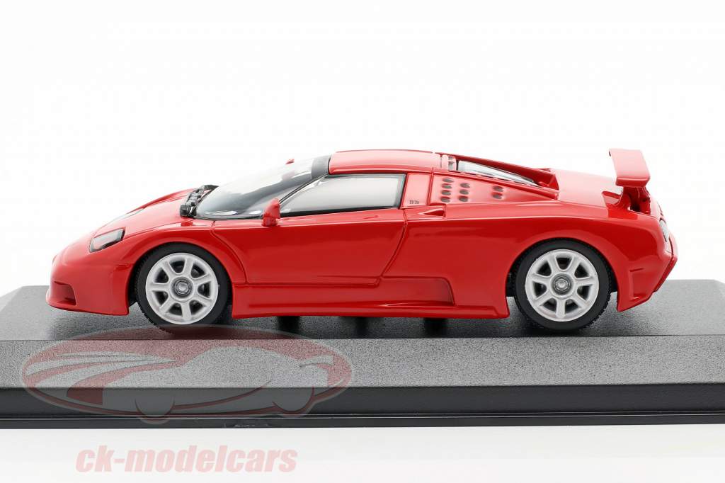 Bugatti EB 110 Bouwjaar 1994 rood 1:43 Minichamps