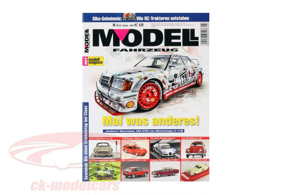 Modell Fahrzeug - rivista produzione settembre 05 / 2020