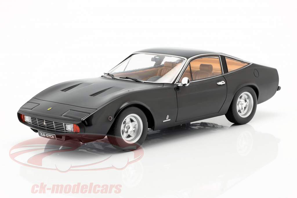 Ferrari 365 GTC4 year 1971 black 1:18 KK-Scale
