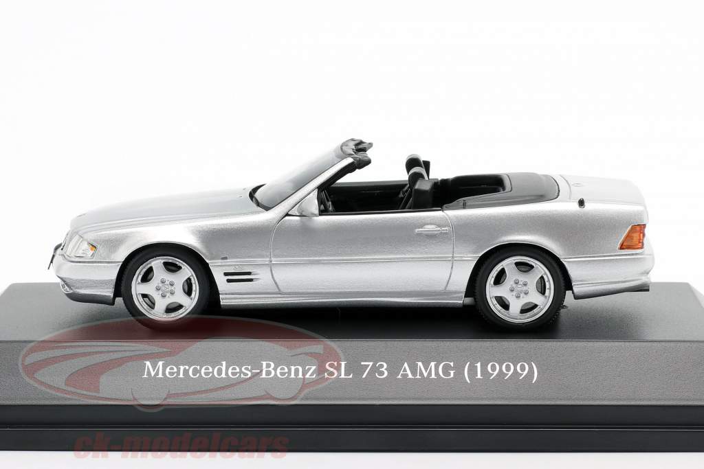 Mercedes-Benz SL 73 AMG Año de construcción 1999 plata 1:43 Spark