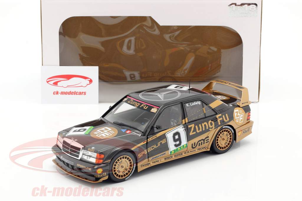 Mercedes-Benz 190E 2.5-16 Evo II DTM #9 Zung Fu Macau 1991 K. Ludwig 1:18 Solido