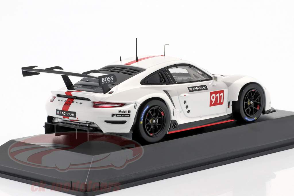 Porsche 911 (992) RSR WEC 2019 Apresentação versão 1:43 Spark