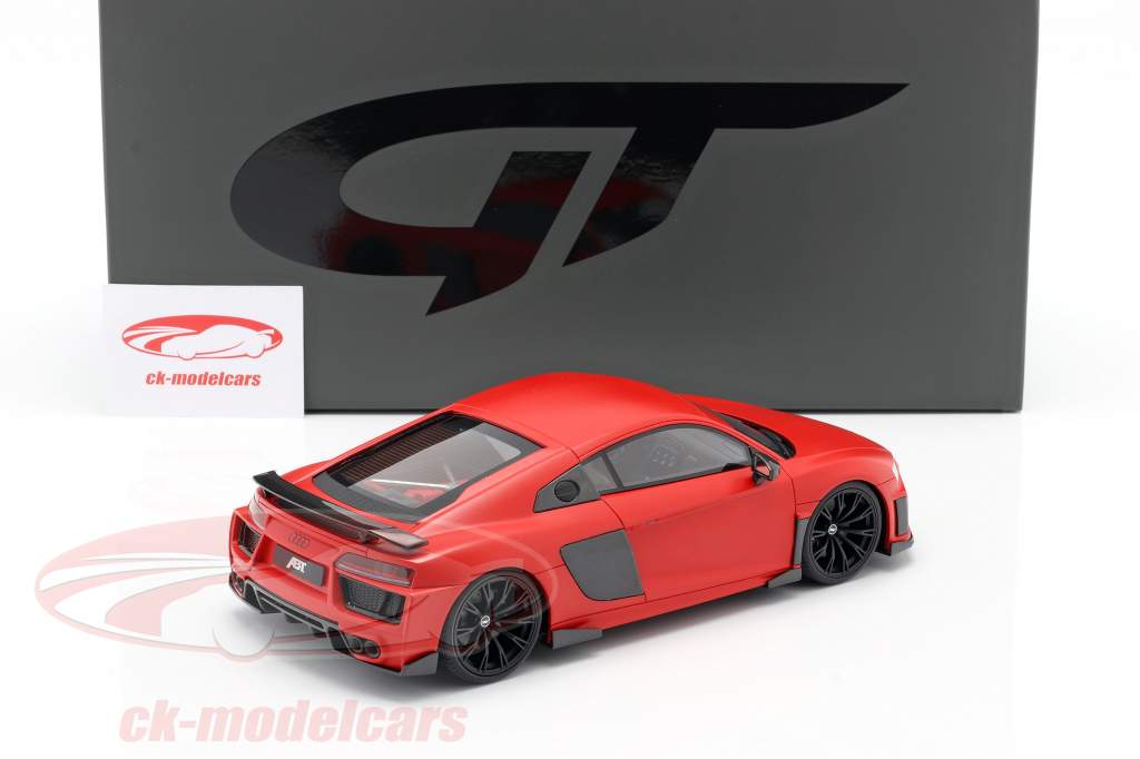 Audi R8 ABT year 2019 mat red 1:18 GT-SPIRIT