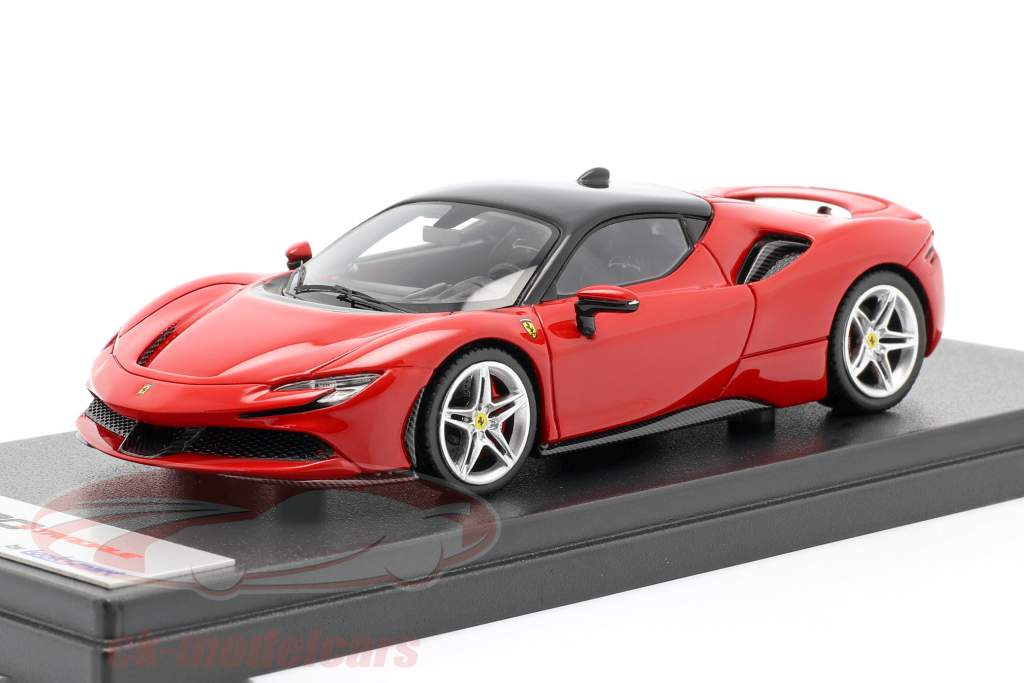 Ferrari SF90 Stradale Byggeår 2019 rød / sort 1:43 LookSmart