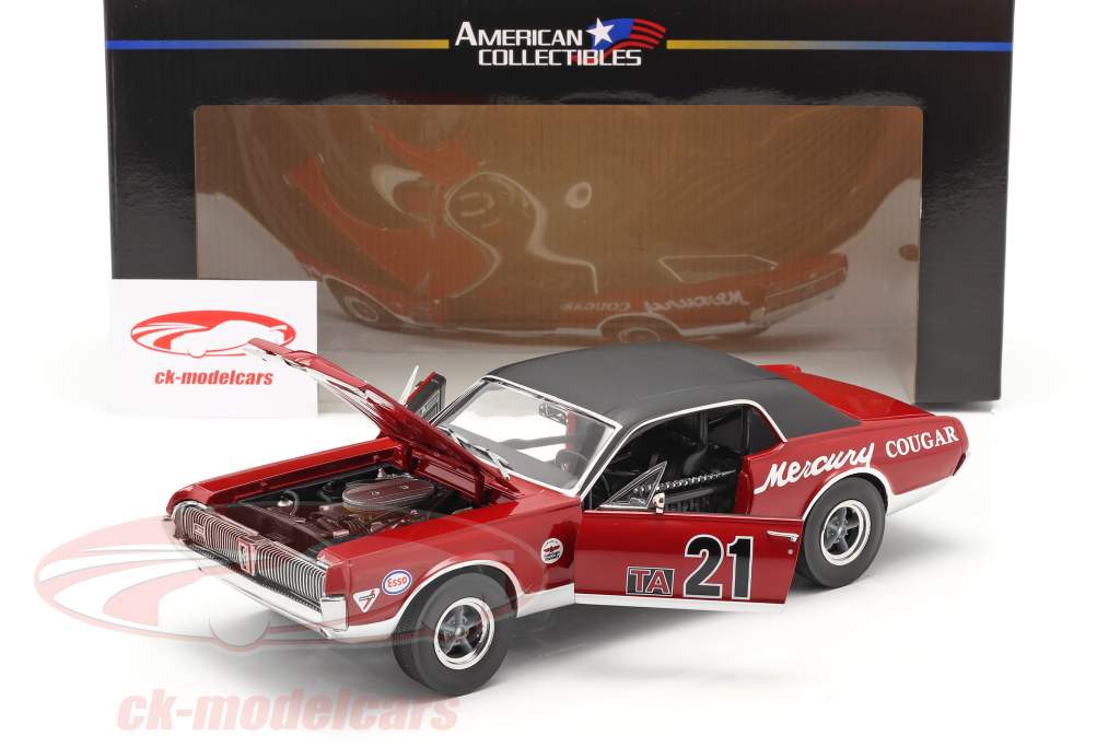 Mercury Cougar Racing #21 Watkins Glen Historic Enduro 200 2012 1:18 SunStar