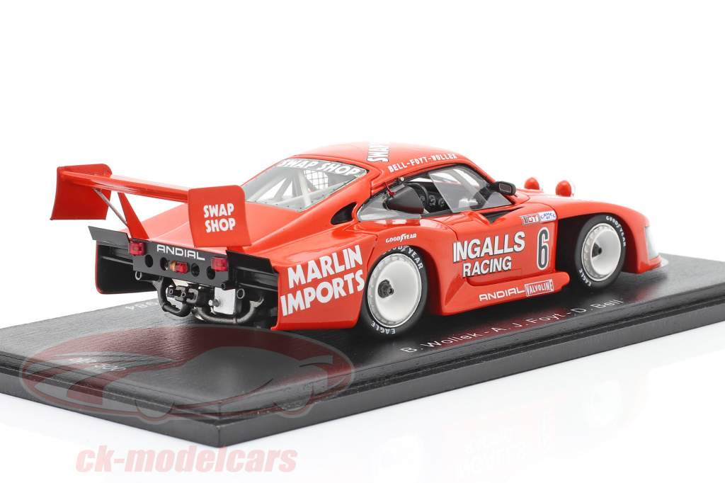 Porsche 935 #6 3 ° 12h Sebring 1984 Bell, Foyt, Wollek 1:43 Spark