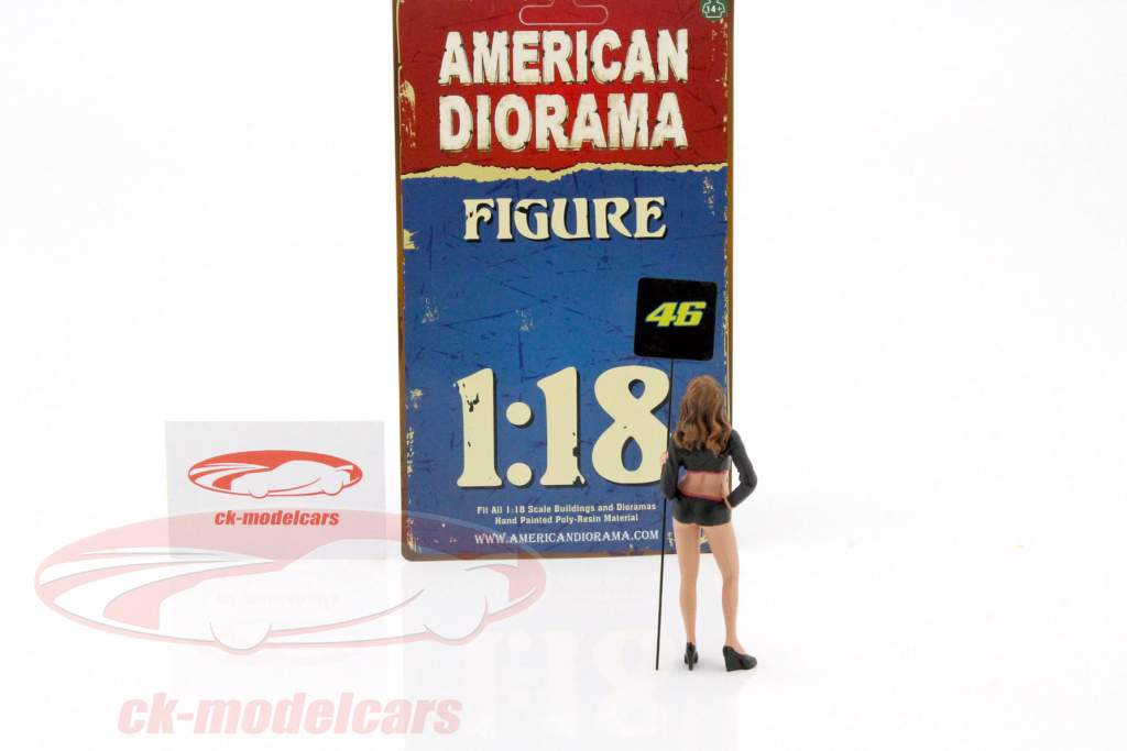 paddock fille figure 1:18 American Diorama