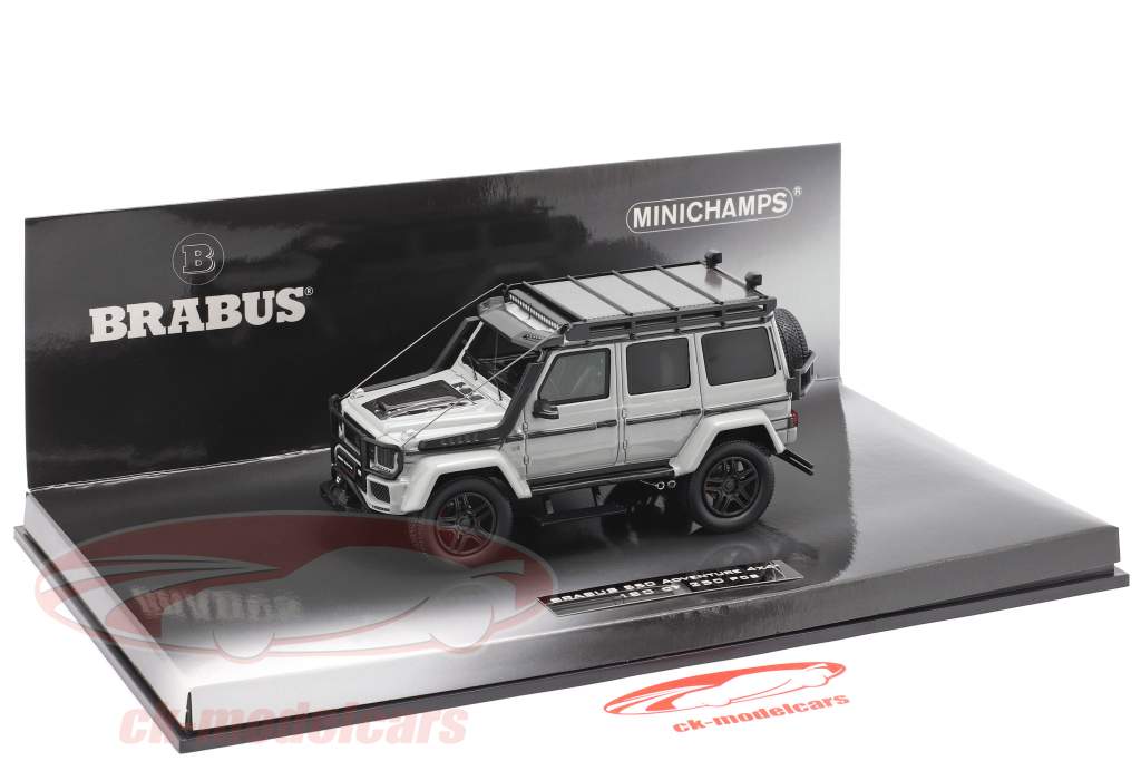Brabus 550 Adventure 4x4 Baujahr 2017 hellgrau 1:43 Minichamps