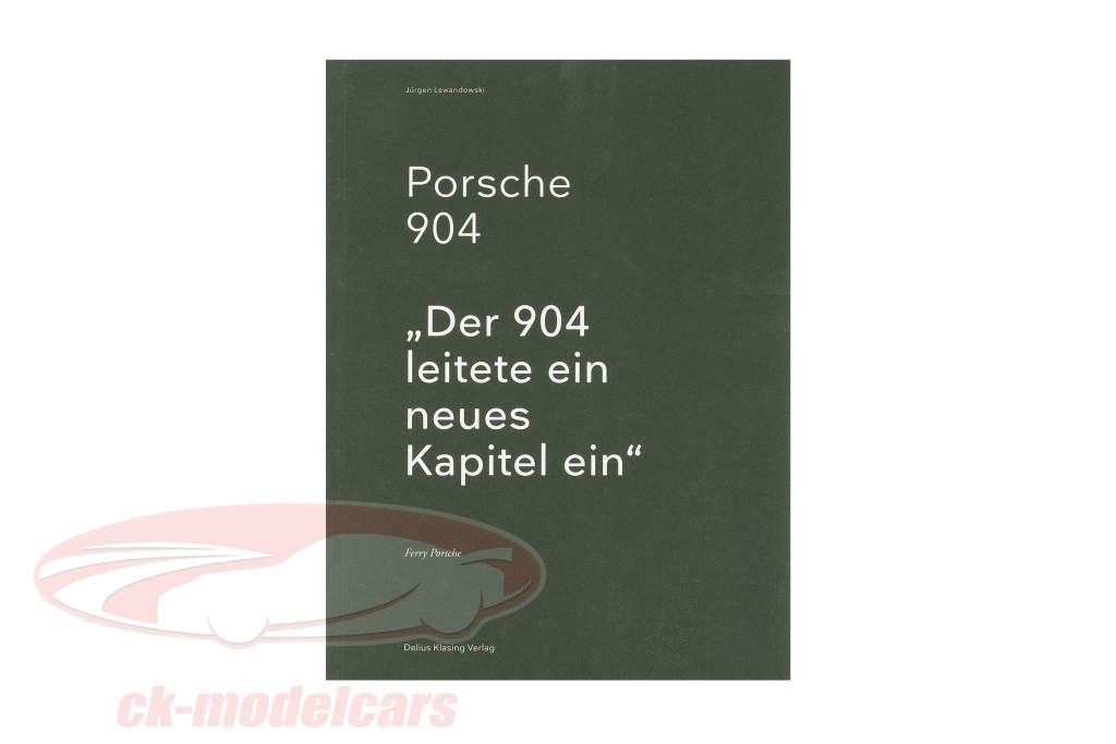 Livro: Porsche 904 de Jürgen Lewandowski