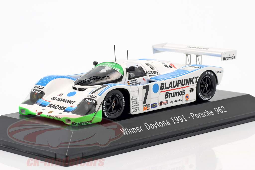 Porsche 962 #7 Winnaar 24h Daytona 1991 Joest Racing 1:43 Spark