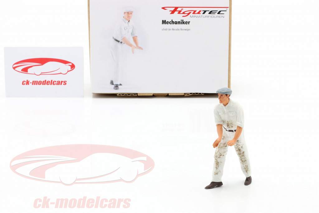 メルセデス メカニック 突きつけ インクルード レーシングカー 1:18 Figutec 図
