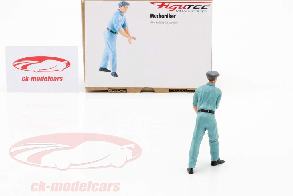 Auto Union メカニック フィギュア 突きつけ インクルード レーシングカー 1:18 Figutec 図