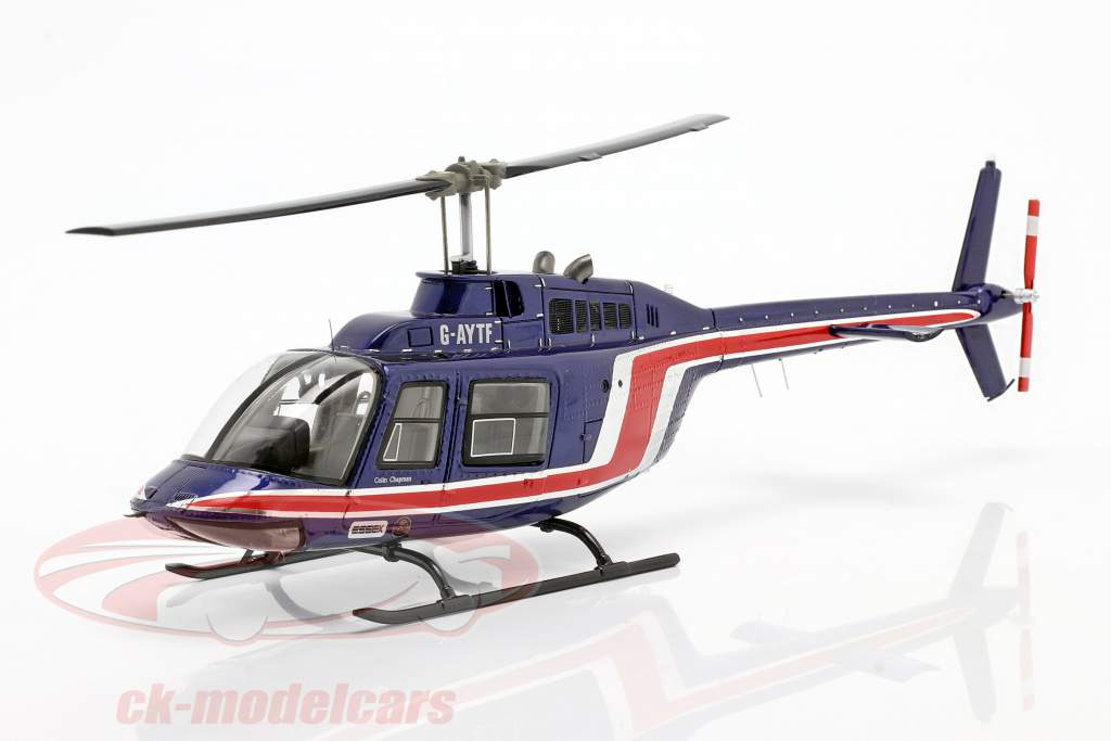 Team Lotus Helikopter Team Essex Formel 1 1981 blau / rot 1:43 Spark