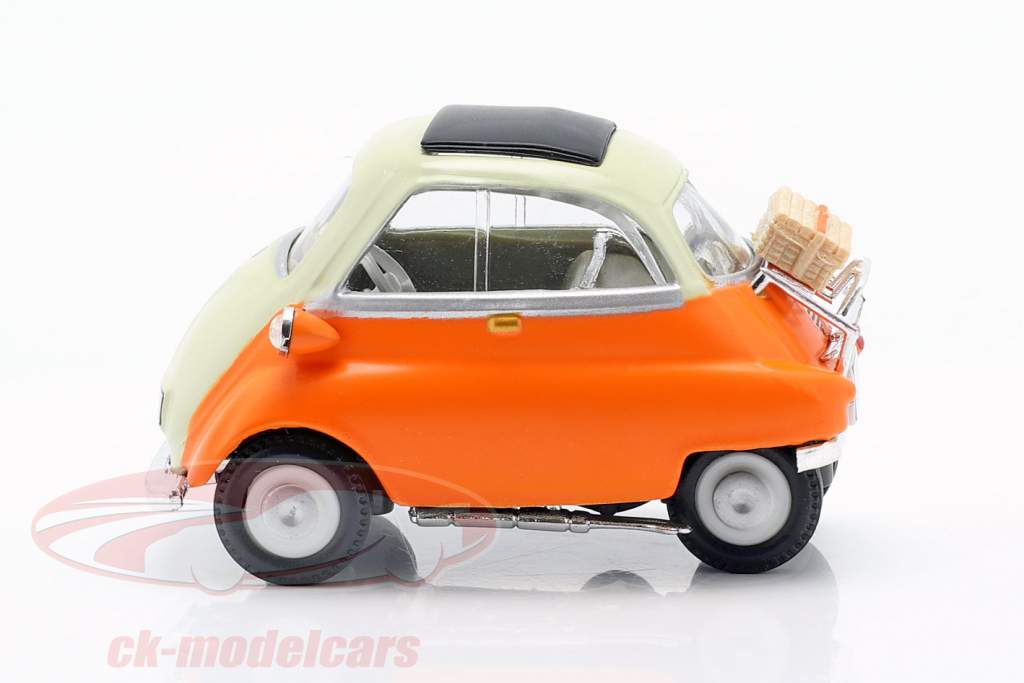 BMW Isetta 250 orange / blanc 1:43 Cararama