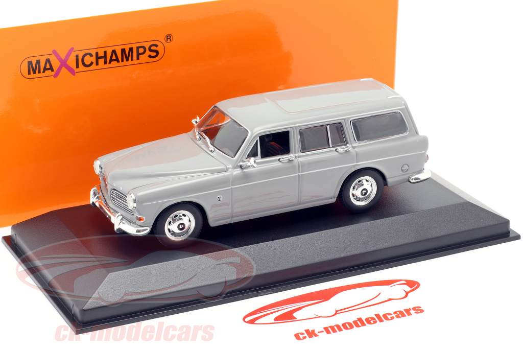 Volvo 121 Amazon Break ano 1966 cinzento 1:43 Minichamps
