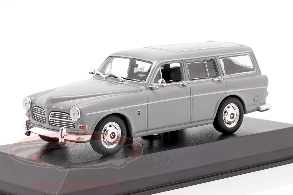 Volvo 121 Amazon Break 年 1966 グレー 1:43 Minichamps