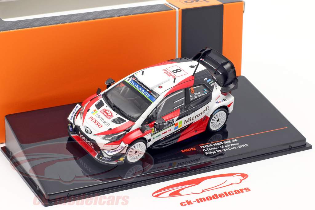 Toyota Yaris WRC #8 Tercero Rallye Monte Carlo 2019 Tänak, Järveoja 1:43 Ixo