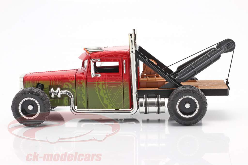 Custom Peterbilt Bugsere lastbil Fast & Furious Hobbs & Shaw (2019) 01:24 Jada Toys