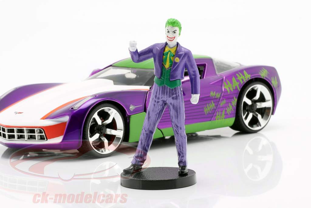 ミニカー The Joker 2009 Chevy Corvette Stingray 楽天市場】ジョーカー ミニカー 1/24 ダイキャストカー DC