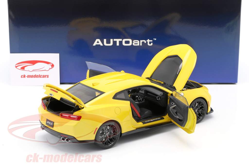 Chevrolet Camaro ZL1 Année de construction 2017 brillant Jaune 1:18 AUTOart