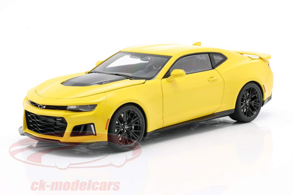 Chevrolet Camaro ZL1 Année de construction 2017 brillant Jaune 1:18 AUTOart