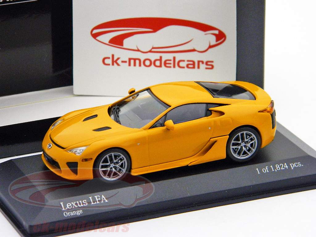 レクサス LFA 年 2011 オレンジ 1:43 ミニチャンプス