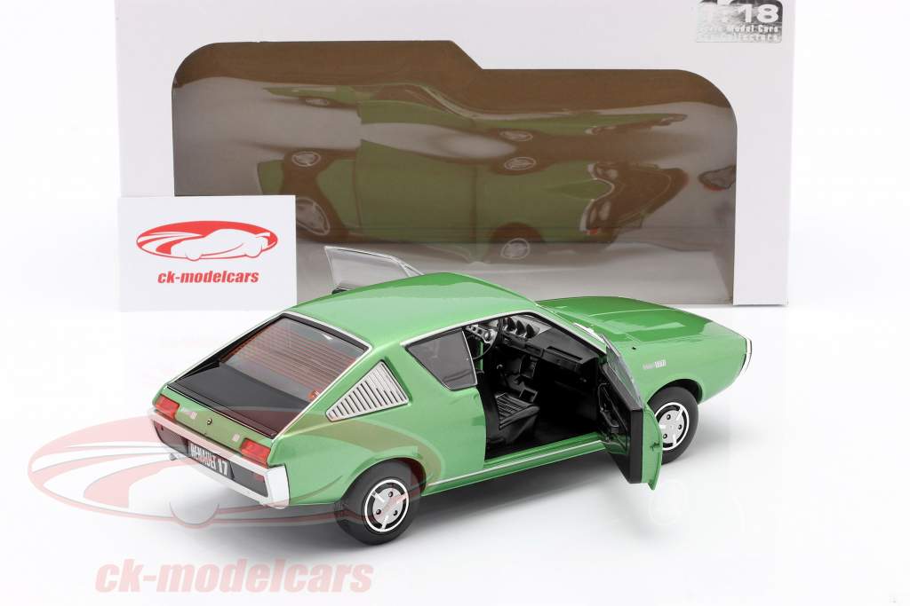 Renault R17 an 1976 vert métallique 1:18 Solido