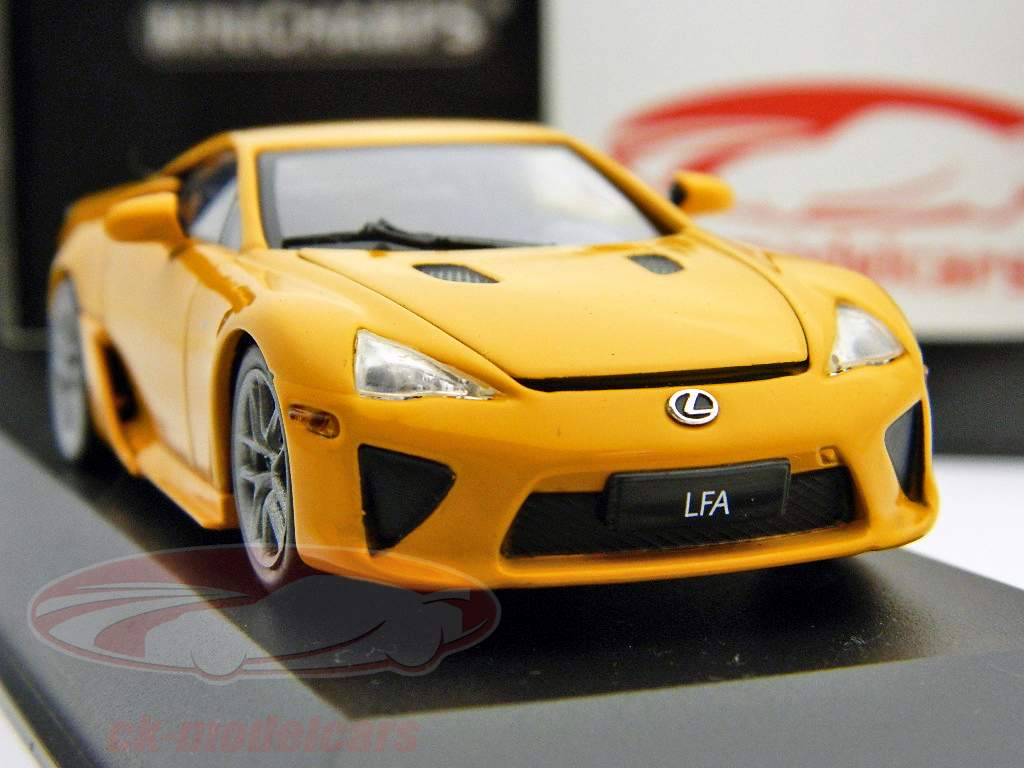 レクサス LFA 年 2011 オレンジ 1:43 ミニチャンプス