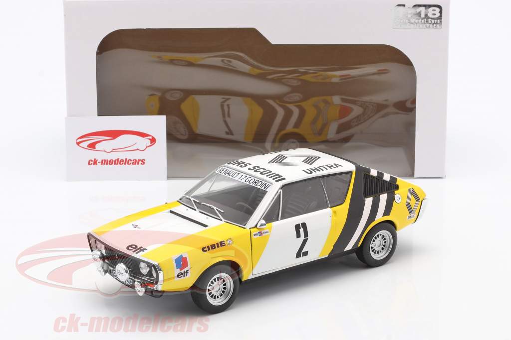 Renault R17 #2 Rallye de Pologne 1976 Krupa, Mystkowski 1:18 Solido
