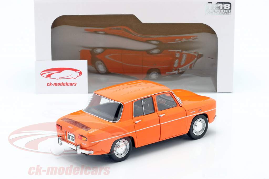 Renault 8 TS Baujahr 1967 orange 1:18 Solido