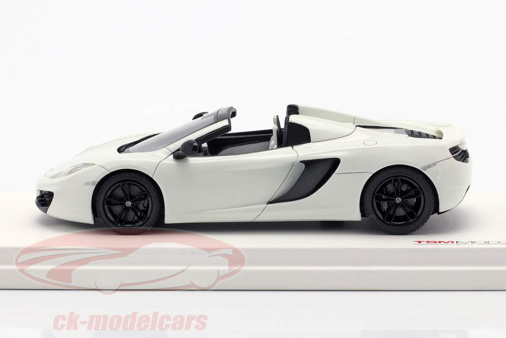 McLaren MP4-12C Паук LHD 2012 год белого 1:43 TrueScale