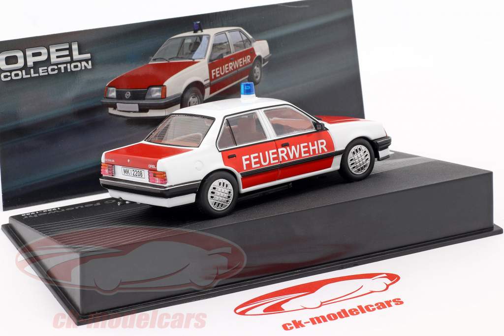 Opel Ascona C Fire department year 1982-1988 1:43 Altaya