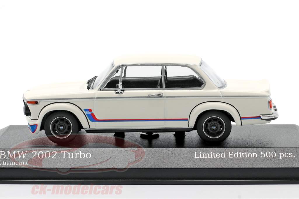 BMW 2002 Turbo (E20) year 1973 white 1:43 Minichamps
