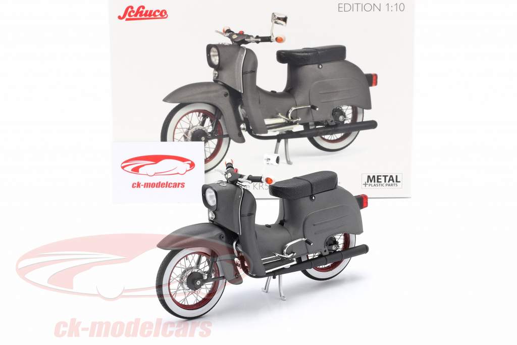 Simson Schwalbe KR51/1 Customized mattgrau 1:10 Schuco