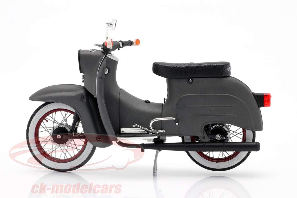 Simson Schwalbe KR51/1 Customized stuoia Grigio 1:10 Schuco