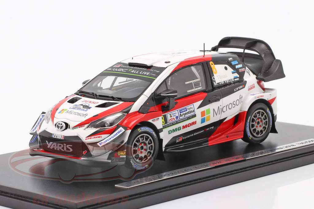Toyota Yaris WRC #8 Sieger Rallye Argentinien 2018 Tänak, Järveoja 1:43 Spark
