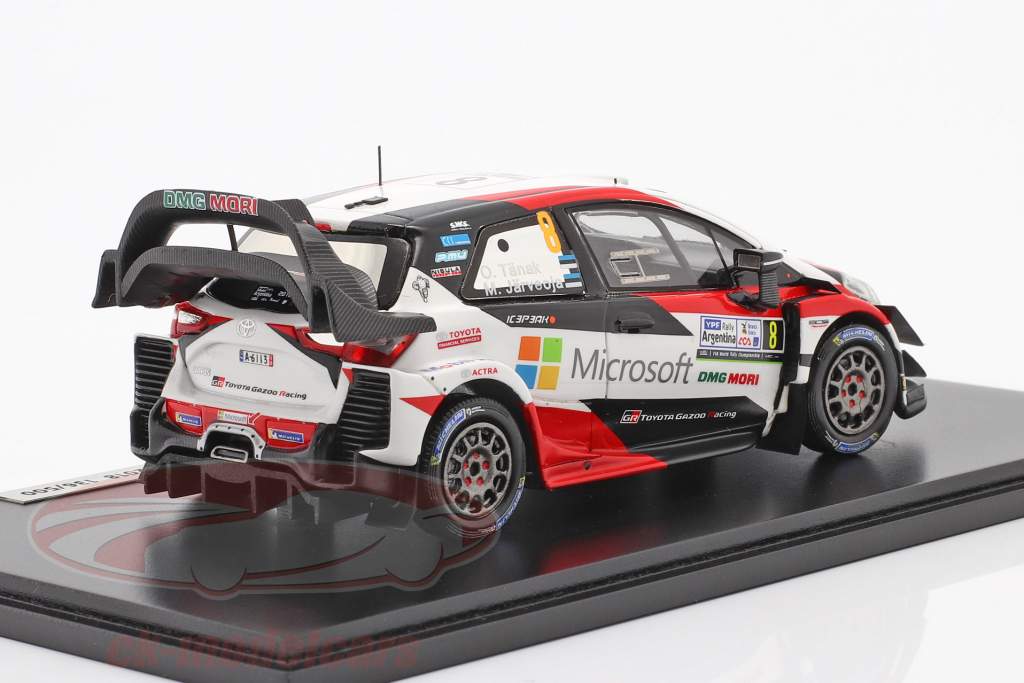Toyota Yaris WRC #8 gagnant Rallye Argentine 2018 Tänak, Järveoja 1:43 Spark