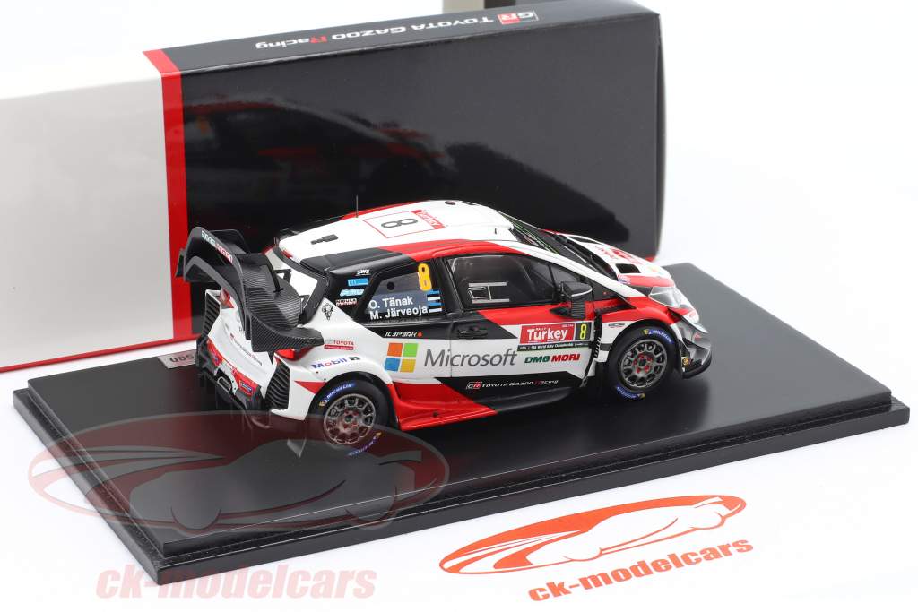 Toyota Yaris WRC #8 winner Rallye Turkey 2018 Tänak, Järveoja 1:43 Spark