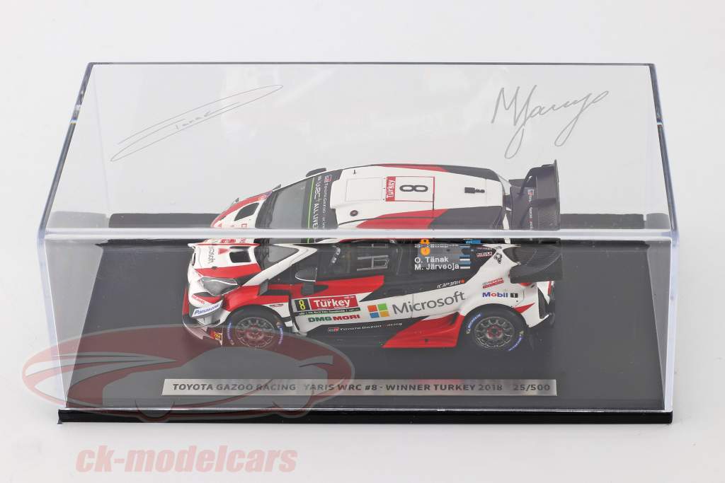 Toyota Yaris WRC #8 winner Rallye Turkey 2018 Tänak, Järveoja 1:43 Spark