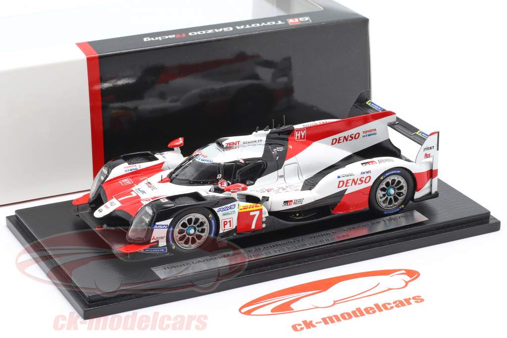 Toyota TS050 Hybrid #7 gagnant 6h Fuji 2018 Conway, Kobayashi, Lopez 1:43 Spark
