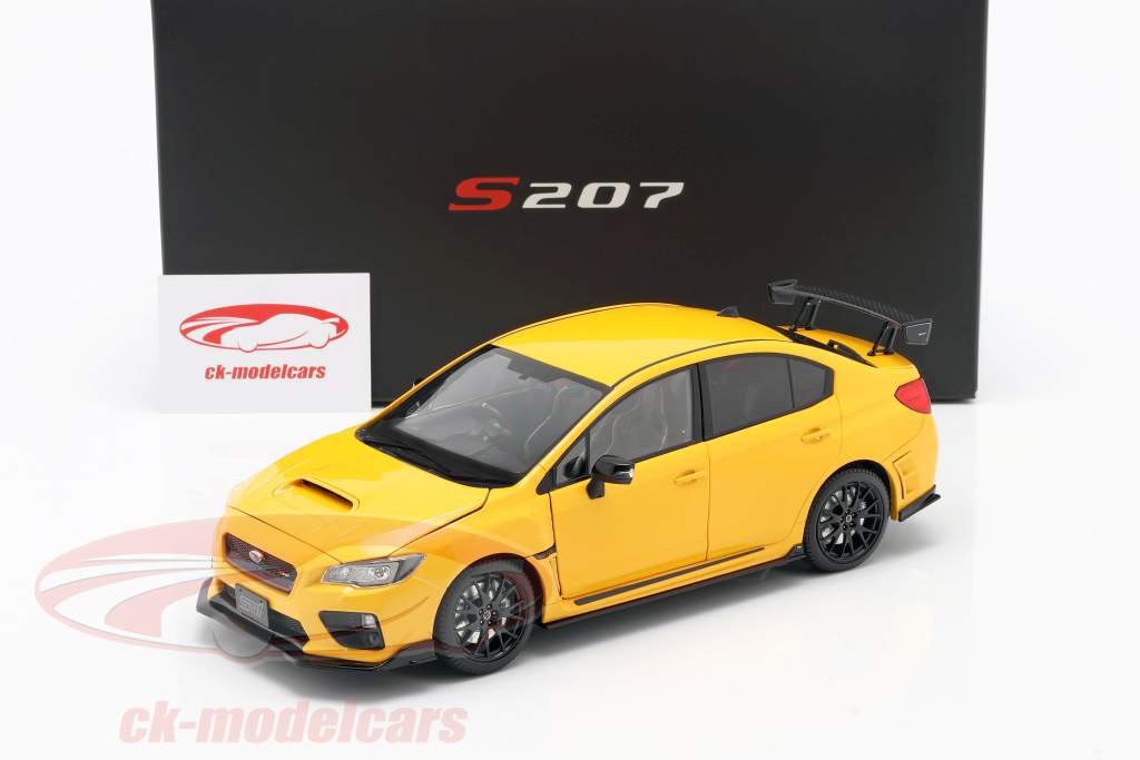Subaru S207 NBR Challenge Package an 2015 Jaune 1:18 SunStar
