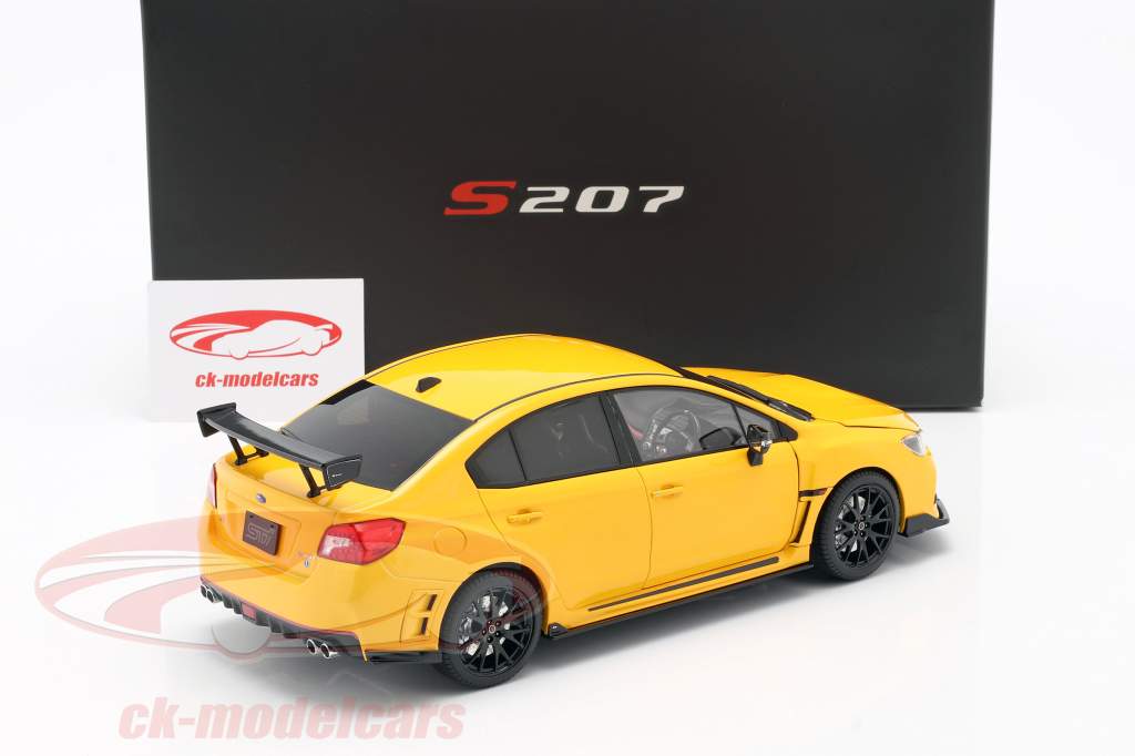 Subaru S207 NBR Challenge Package an 2015 Jaune 1:18 SunStar