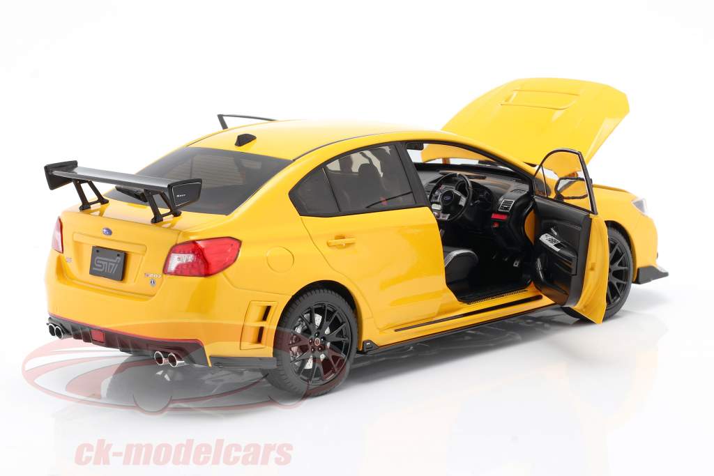 Subaru S207 NBR Challenge Package an 2015 Jaune 1:18 SunStar